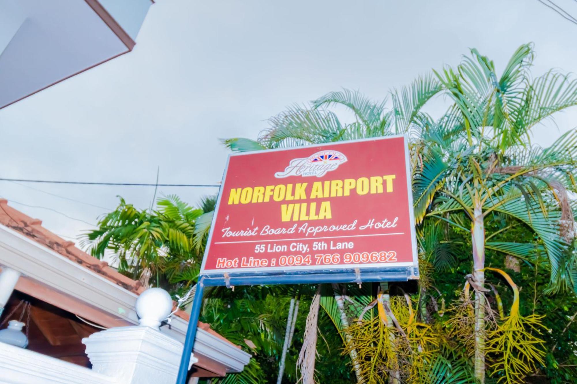 The Norfolk Heritage Airport Villa 卡图纳耶克 外观 照片